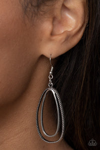 Lend Me Your Lasso - Silver Earrings