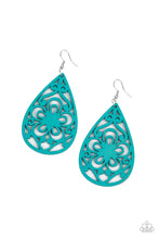 Load image into Gallery viewer, Marine Eden - Blue Earrings