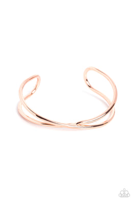 Teasing Twist - Copper Cuff Bracelet