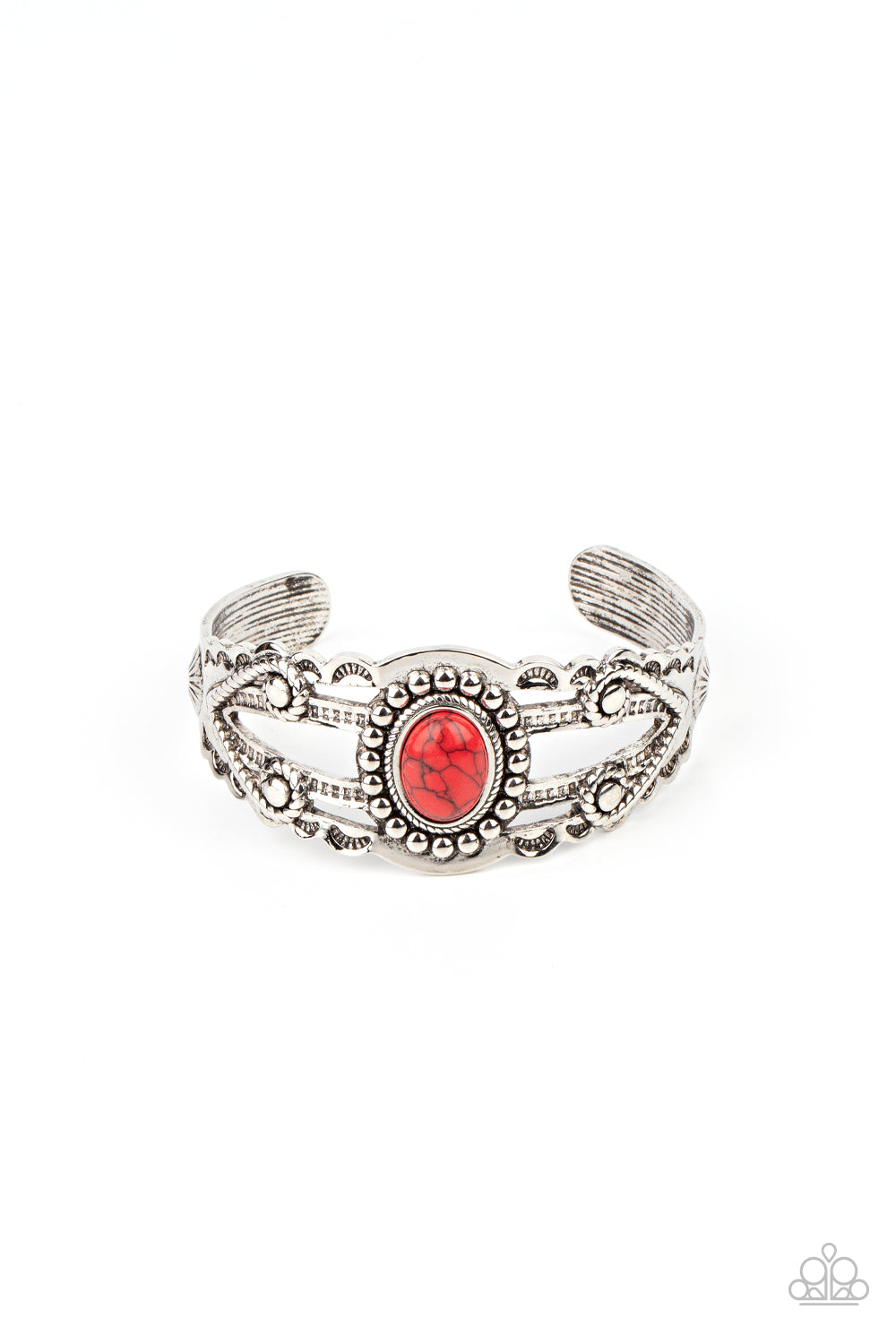 Sonoran Soul Searcher - Red Cuff Bracelet