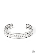 Load image into Gallery viewer, Hot on the TRAILBLAZER - Silver Cuff Bracelet