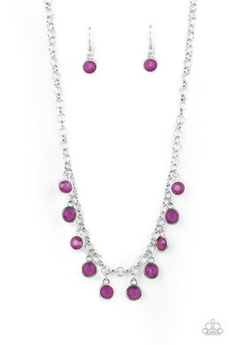 Moonbeam Magic - Purple Necklace