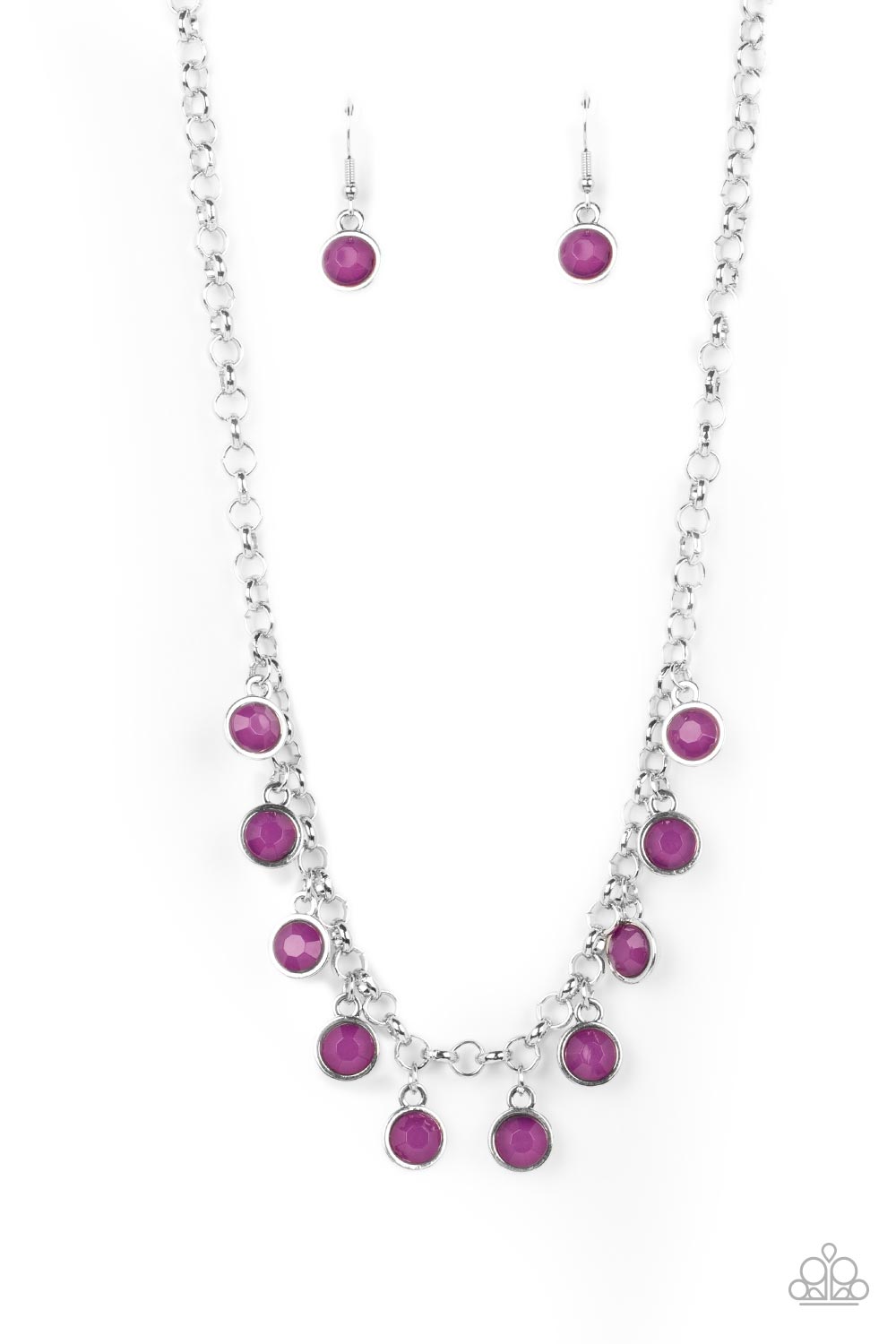 Moonbeam Magic - Purple Necklace