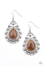 Load image into Gallery viewer, Endlessly Enchanting - Brown Earrings