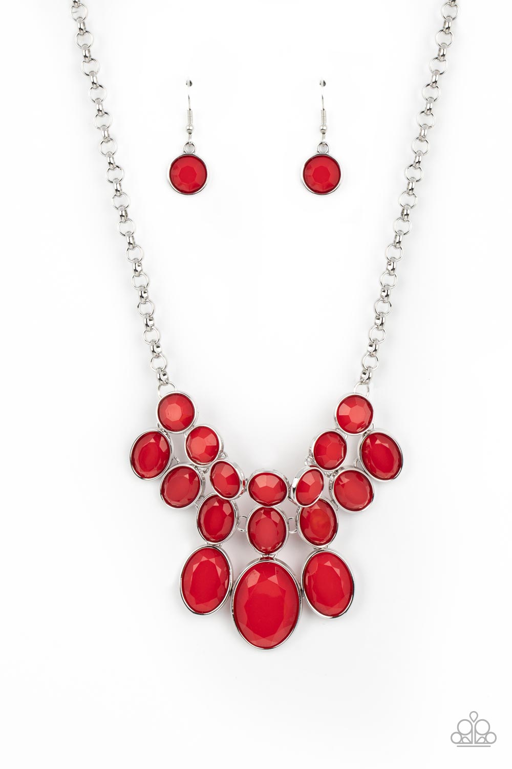 Delectable Daydream - Red Necklace