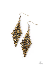 Load image into Gallery viewer, Celestial Comet - Brass Earrings