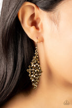 Load image into Gallery viewer, Celestial Comet - Brass Earrings