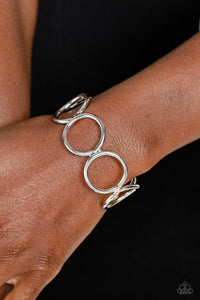 Socialite Sheen - Silver Cuff Bracelet