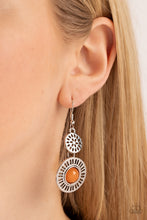 Load image into Gallery viewer, Ocean Orchard - Orange Earrings