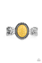 Load image into Gallery viewer, Western Wings - Yellow Cuff Bracelet