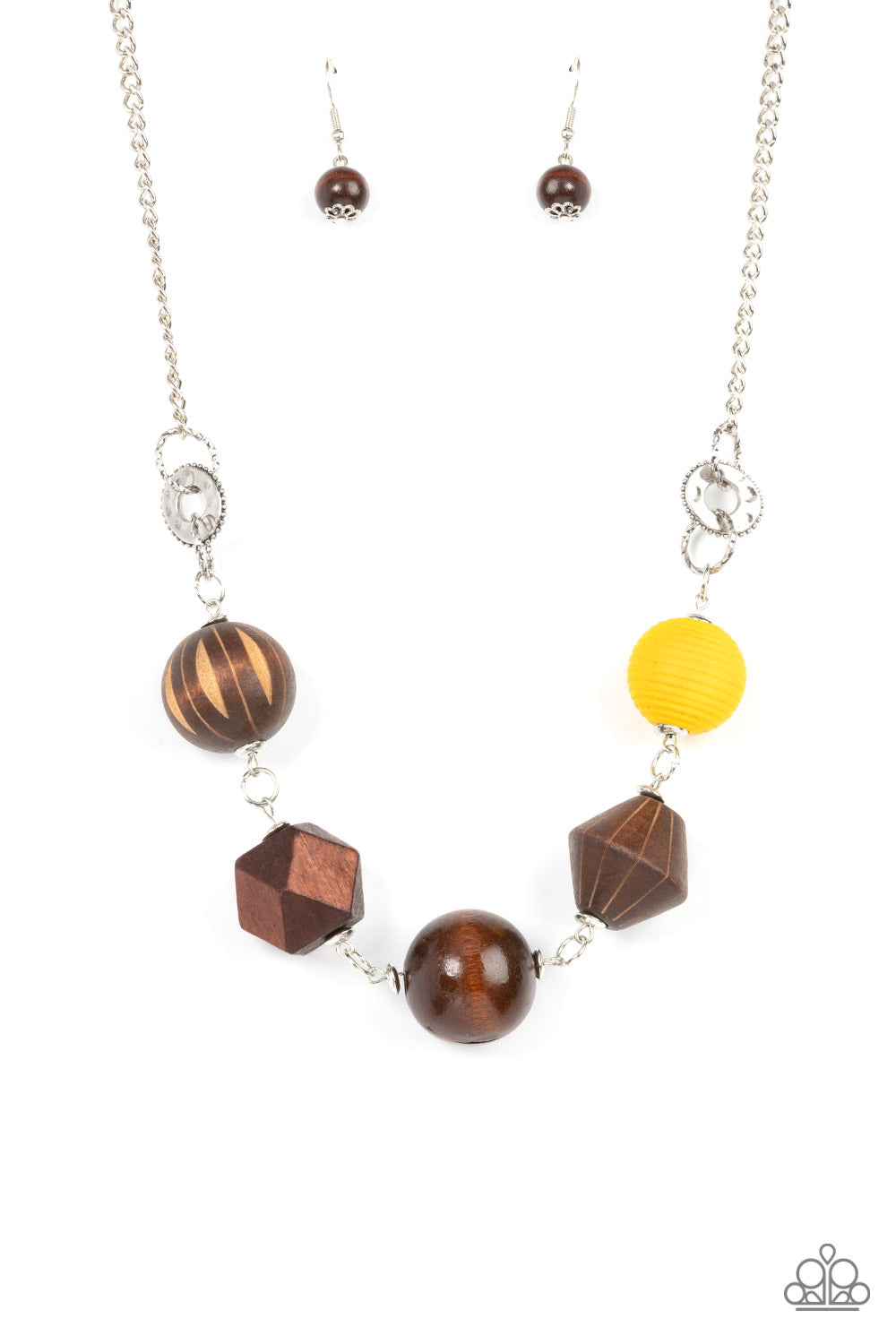 Eco Extravaganza - Yellow Necklace