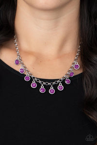 Moonbeam Magic - Purple Necklace