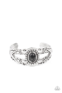 Sonoran Soul Searcher - Black Cuff Bracelet