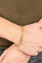 Load image into Gallery viewer, City Crusader - Gold Magnetic Closure Bracelet