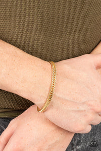 City Crusader - Gold Magnetic Closure Bracelet