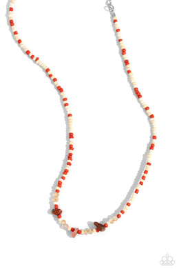 Naturally Notorious - Orange Necklace