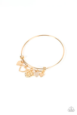 Im Yours - Gold Bangle Bracelet