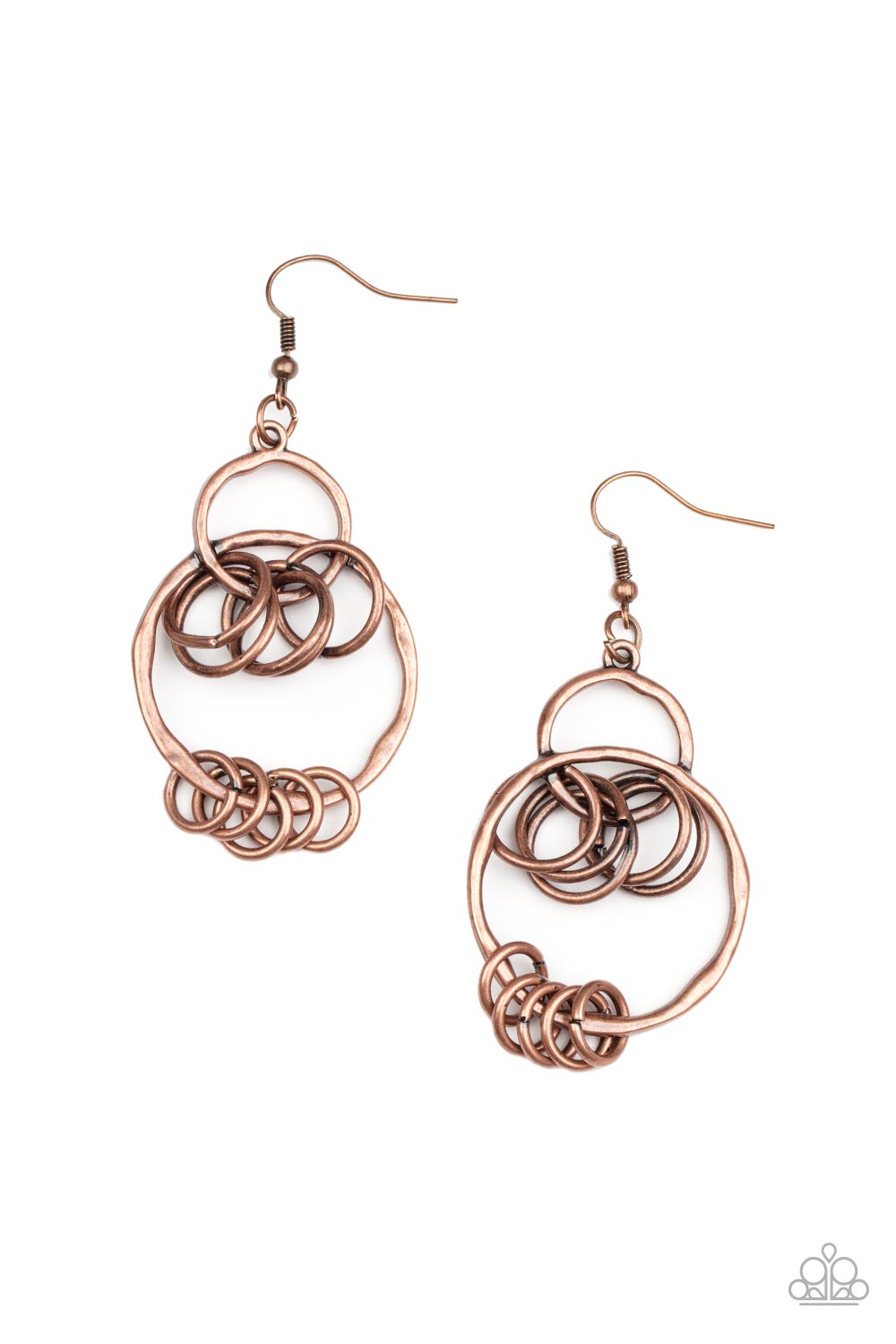 Rebel Ringer - Copper Earrings