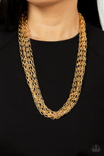 Load image into Gallery viewer, Dynamite Dynamo - Gold Necklace