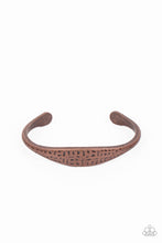 Load image into Gallery viewer, Ancient Accolade - Copper Cuff Bracelet