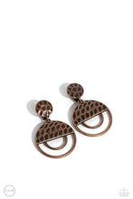 Load image into Gallery viewer, Southern Souvenir - Copper Clip-On Earrings