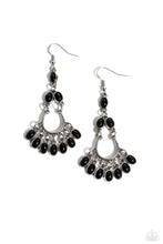 Load image into Gallery viewer, Girly Girl Getup - Black Earrings