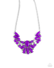 Load image into Gallery viewer, Dazzling Diadem - Purple Necklace