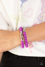 Load image into Gallery viewer, Dip and Dive - Purple Bracelets