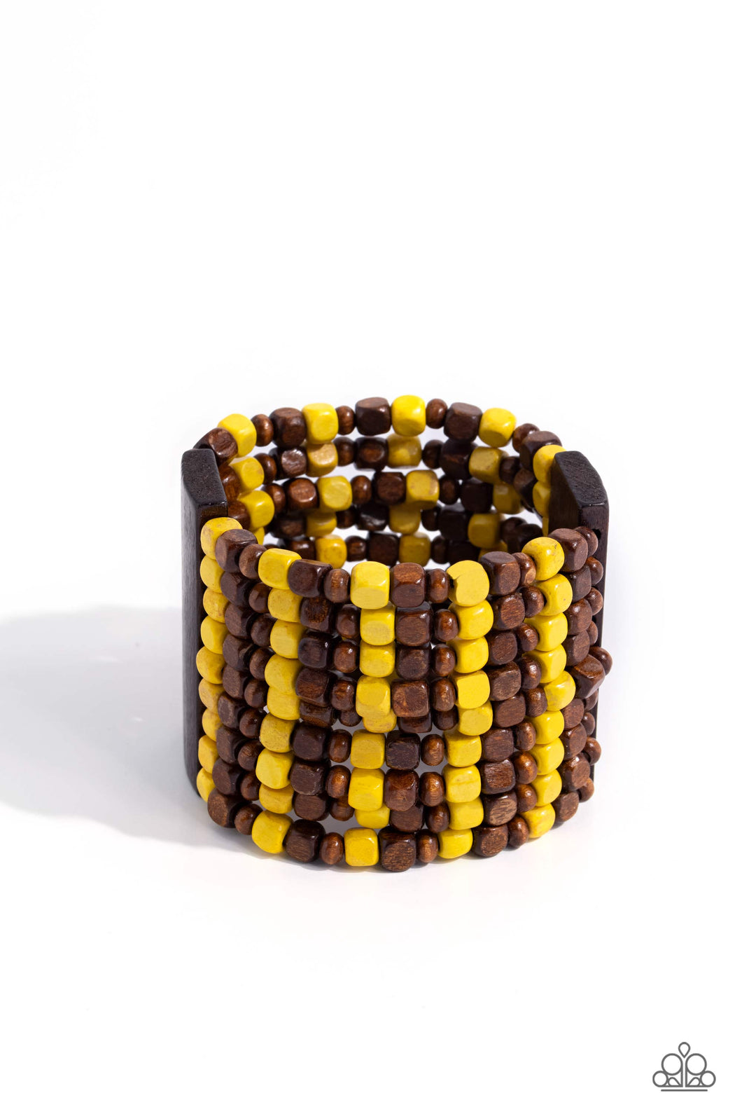 R and R - Yellow Stretchy Bracelet