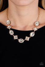 Load image into Gallery viewer, Diamond of the Season - Gold Necklace