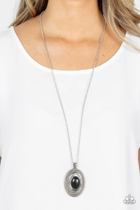 Sierra Sage - Black Necklace