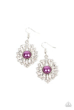 Load image into Gallery viewer, Crowns Required - Purple Earrings