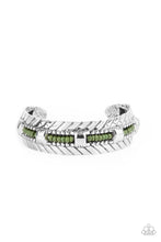 Load image into Gallery viewer, Sonoran Scene - Green Cuff Bracelet