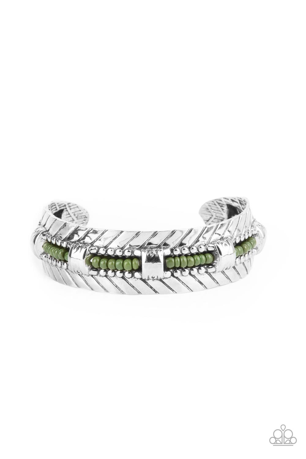 Sonoran Scene - Green Cuff Bracelet