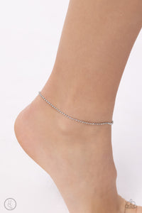 Blinding Basic - White Anklet