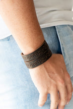 Load image into Gallery viewer, Ride and Wrangle - Brown Adjustable Snap Closure Bracelet