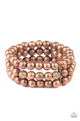 Trail Treasure - Copper Stretchy Bracelet