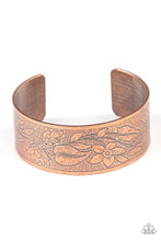 Load image into Gallery viewer, Garden Variety - Copper Cuff Bracelet