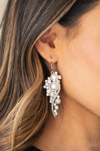 Load image into Gallery viewer, High-End Elegance - White Earrings