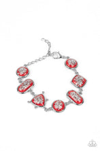 Load image into Gallery viewer, Speckled Shimmer - Red Bracelet