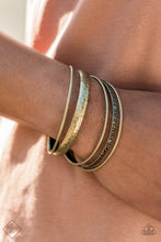 Load image into Gallery viewer, Get Into Gear - Brass Bangle Bracelets