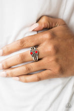 Load image into Gallery viewer, Give It Your ZEST - Red Dainty Ring