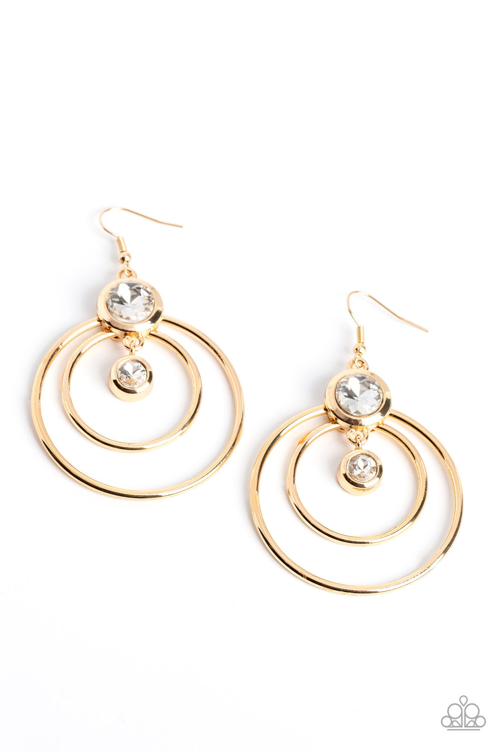 Dapperly Deluxe - Gold Earrings