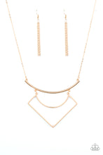 Load image into Gallery viewer, Egyptian Edge - Gold Necklace