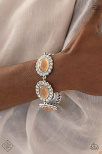 Demurely Diva - Orange Bracelet