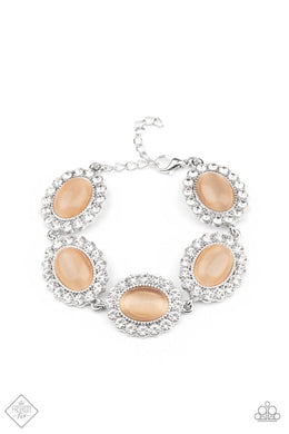 Demurely Diva - Orange Bracelet