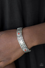 Load image into Gallery viewer, Southern Borders - Red Stretchy Bracelet