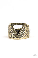 Load image into Gallery viewer, Triathlon - Brass Urban Ring