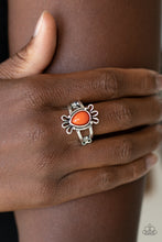 Load image into Gallery viewer, Tranquil Tide - Orange Dainty Ring