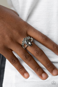 If The Crown Fits - Silver Dainty Ring